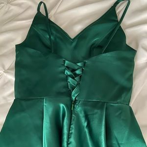 Green formal dress size small
